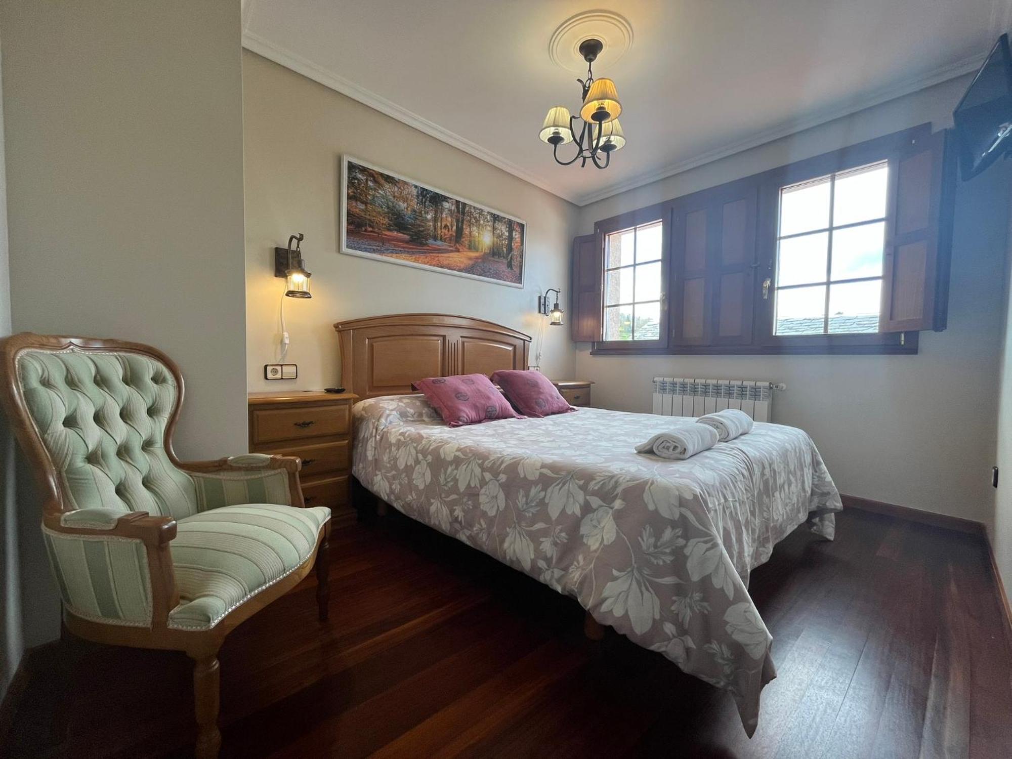 Hotel Caldelas Sacra-Pension Rustica 3 Estrellas Castro Caldelas Exteriör bild